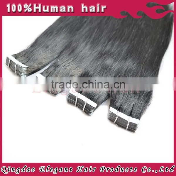 Popular 5A Grade Double Sided Fusion Tape Virgin Human Hair Extension photo-2