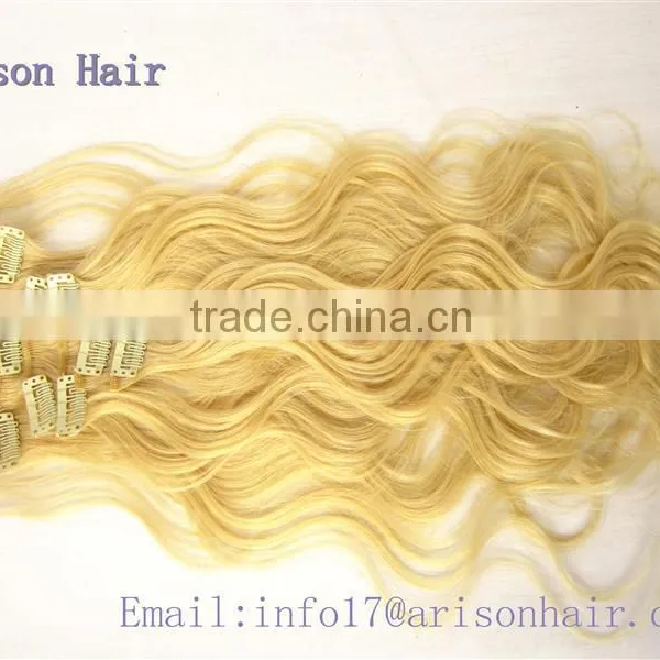 2015 Qingdao Clip Hair Extension Curly photo-3