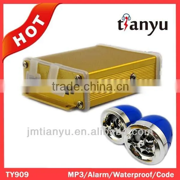 China Waterproof Motorcycle Audio Mp3 Player Alarm
