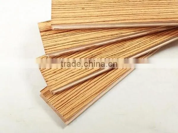 Herringbone African Zebrawood Engineered Parquet Flooring photo-2