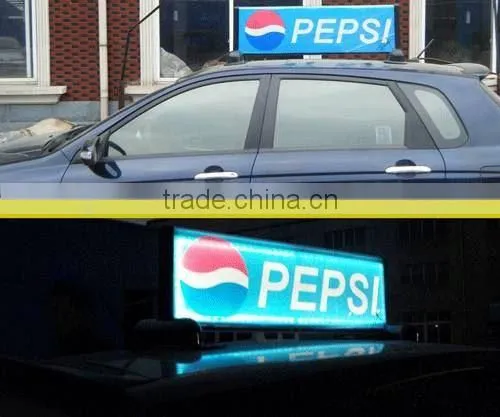 Led Lighted Sign Taxi Open WIFI 12 V Wireless Led Scrolling Sign