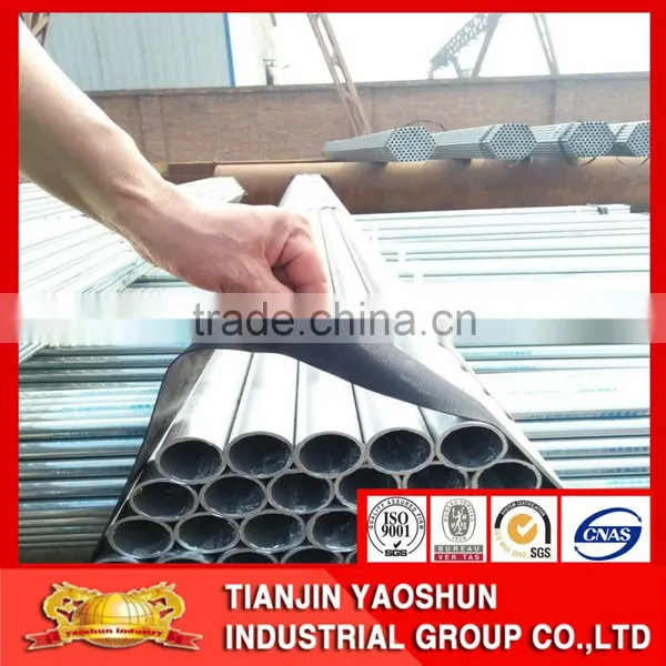 Galvanized Scaffolding Steel Pipe Tube 60mm YAOSHUN photo-2