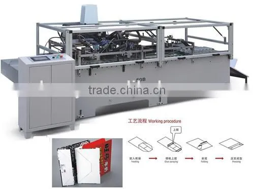 Shopping Carry Paper Bag Making Machine/Automatic Brown Kraft Paper Bag Making Machine/square Bottom Paper Bag Making Machine photo-2