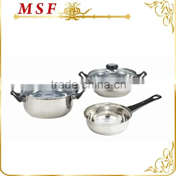MSF-3020-Blue Popular Cookware Set for Promotion in USA & South American Market Cheapest 12pcs Stainless Steel Cookware Set photo-5