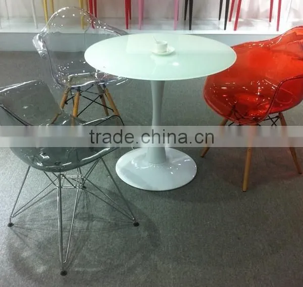 PC Transparent EMES DAW Plastic Chair, HYX-602 photo-3