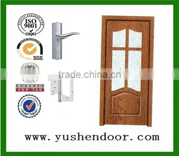 Environment Protect Popular Design of Interior Door With Glass