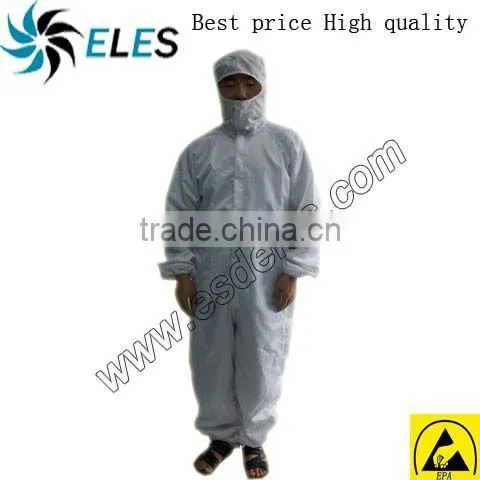 China Gold Supplier Cleanroom Esd Overcoat Clothes With Great Price photo-2