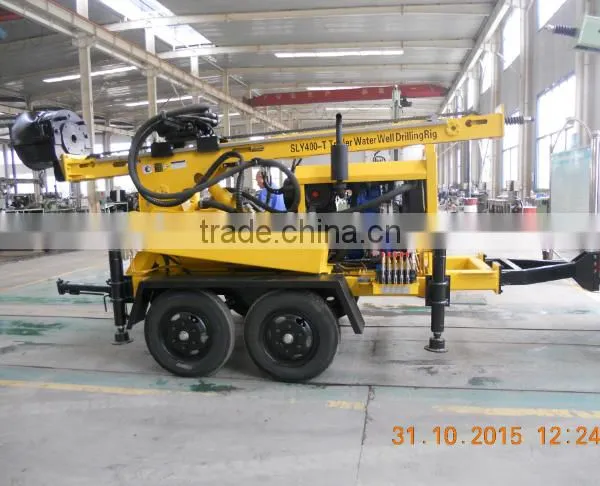 2016 Brand New Portable Trailer Mounted Water Well Drilling Rig photo-2