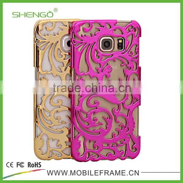 Hollow Shape Hard Plastic Phone Cases for Samsung S6 Edge photo-2