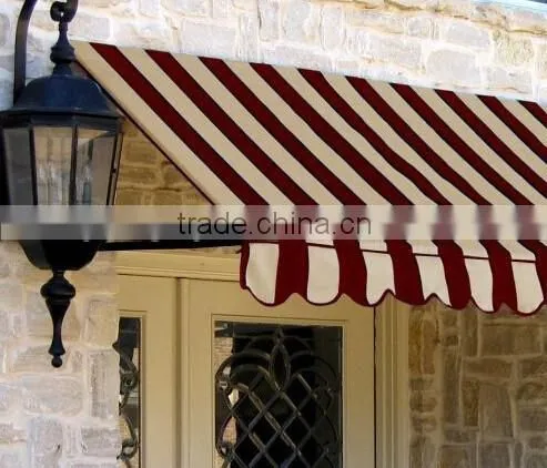 Colored Stripe Outdoor Awning Acrylic Fabric
