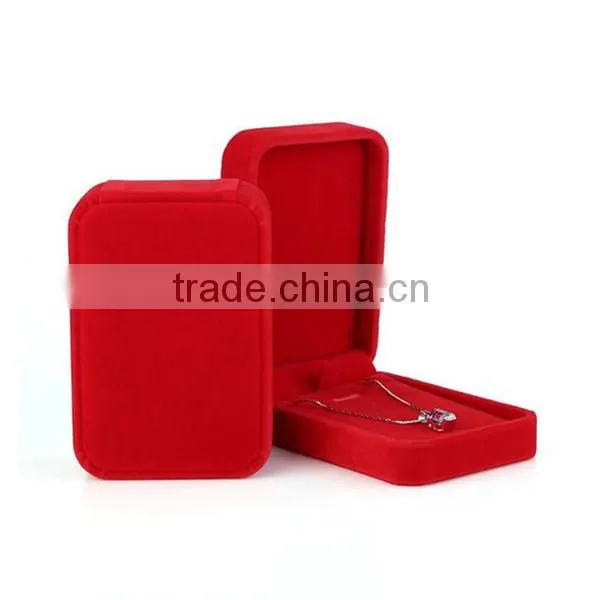 Custom Flock Jewelry Boxes Pendant Box photo-5