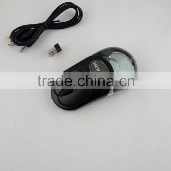 Promotional Gift 2.4G Rechargeable Wireless Liquid Aqua Mouse for PC/Laptop photo-3