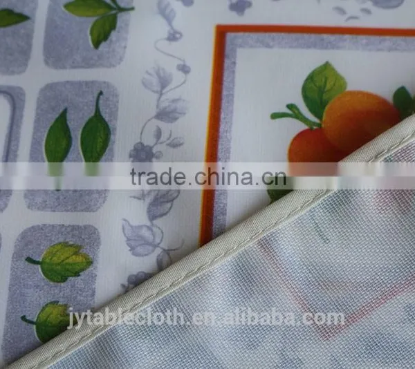 Three Layers of PVC Compound Non-woven Fabric Tablecloth photo-6