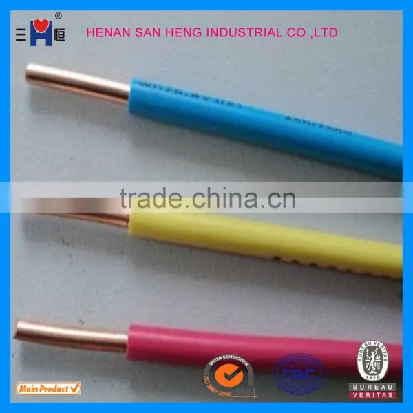 Energy Wire/Copper/PVC Insulated Electrical Wires 450/750V photo-5