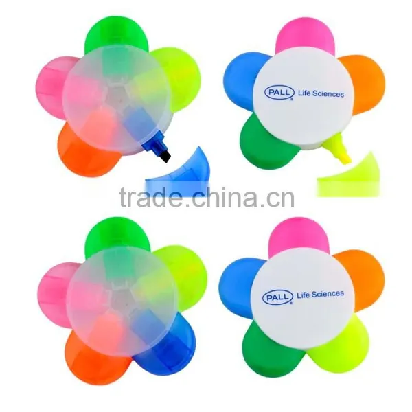Cute Novelty Mini 5 Color Highlighter Set photo-2