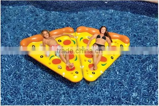 Manufacturer supply inflatable pizza/Swan/Pegasus/flamingos/unicorn floating row water swim ring float                        
                                                Quality Choice