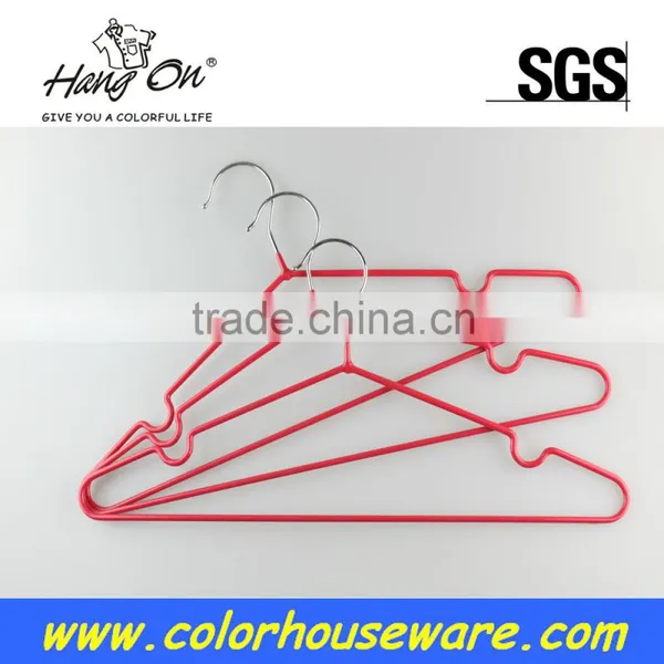 Guangzhou Colorful PVC Metal Hanger for Clothes photo-2