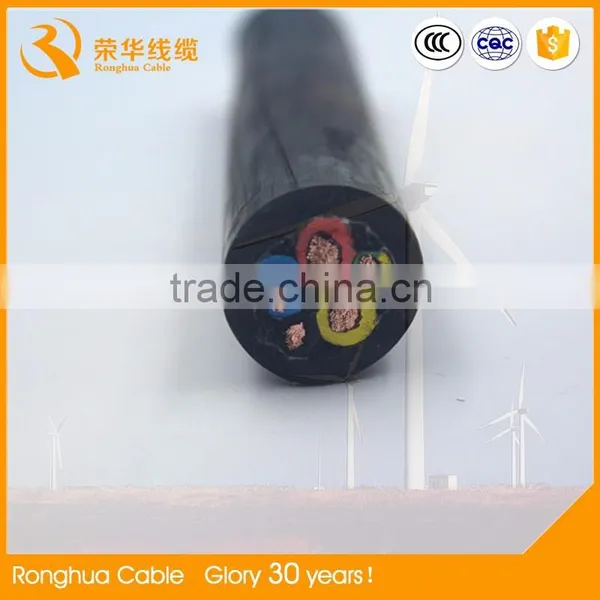 no Smoke Small Resistance Multi Copper Core Conductor Welding Rubber Cable photo-6