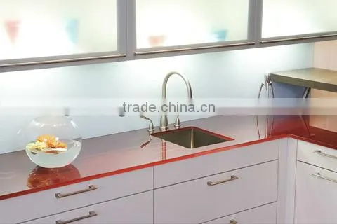 Back Painted Glass Kitchen Worktop With AS/NZS 2208:1996 and EN12150 Certificate photo-2
