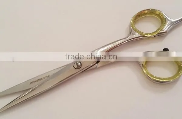 Golden Color Stainless Steel Barber Scissor/custom Golden Color Stainless Barber Scissor photo-2