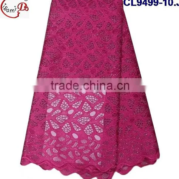CL9499 Beautiful Design Hot African Style French Lace Fabric,net Tulle Lace Fabric for Sale photo-2