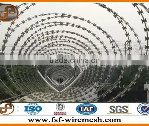 2016 Low Price High Quality Hot Dip Galvanized Razor Barbed Wire,Concertina Razor photo-6