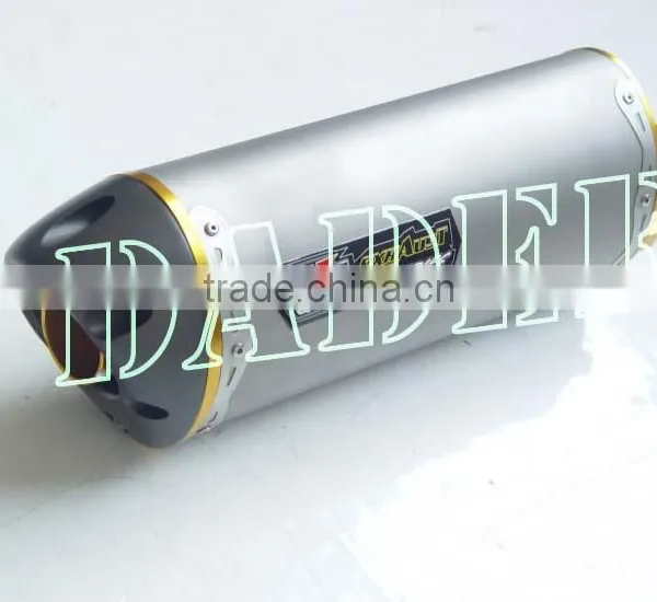 Racing Titanium Alloy Motorcycle Muffler in Two Bros Style for KTM Duke