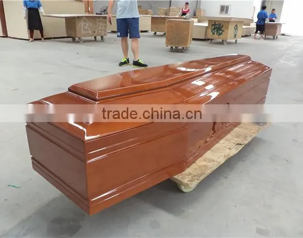 Wholesale Popular American Style Cheap Wood Coffin From China photo-6