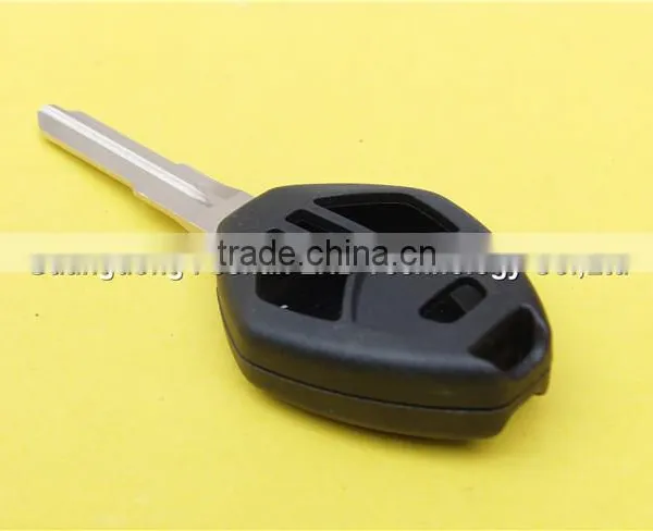 Replacement 2+1 Buttons No Logo Uncut Right Groove Blade Keyless Remote Housing Fob Key Case Shell Mistubishi Car Key photo-4