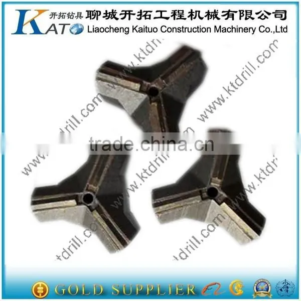 40mm Furnace Tapping Drilling Three Wing Bit photo-2