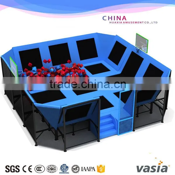 VASIA Indoor Trampoline TUV Certificate for Hot Selling