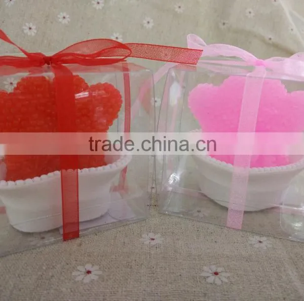 Latest Arrival wedding favors decorated wedding candle