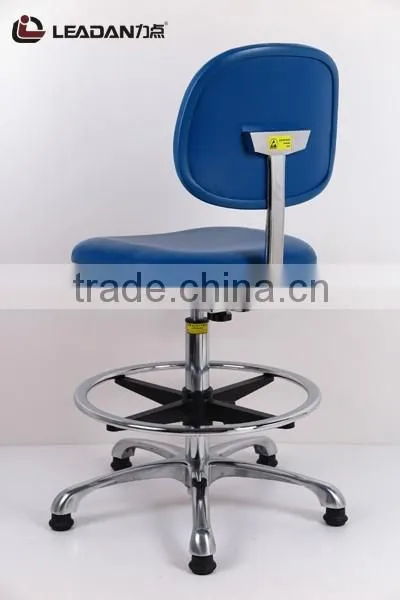 ESD Anti Static Chair Lab Cleanroom Chair PU Leather Chair photo-4