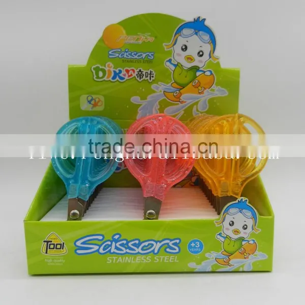 Hot Sale Safty Kids Scissors Dagger Tinsel Student Scissor photo-6