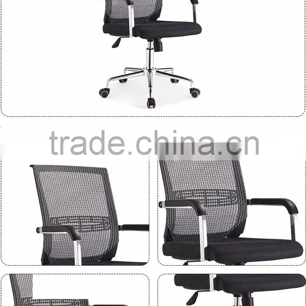 J018B Top Sale Modern Ergonomic Swivel Mesh Chair photo-2