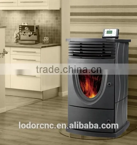 1032.3*539.1*595.4 mm Luxury Fireplace Industrial Pellet Stove
