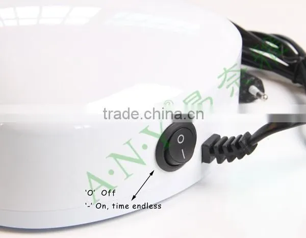 Professional Home Using White Heart Shape 3W Nail Curing Light UV Nail Polish Dryer photo-4
