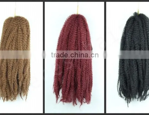 Cheap Wholesale Afro Braids 20" Crochet Braids Hair in Stock photo-5