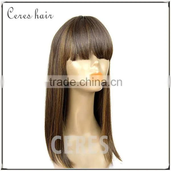 Trade Assurance Lace Wig 100% Virgin Remy Hair Dark Brown Lace Front Wig photo-4