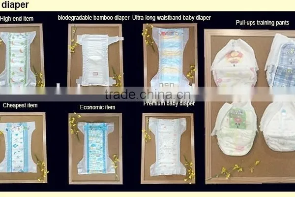 Used Baby Diaper Machine Cheap Price Bamboo Baby Diaper for USA photo-6