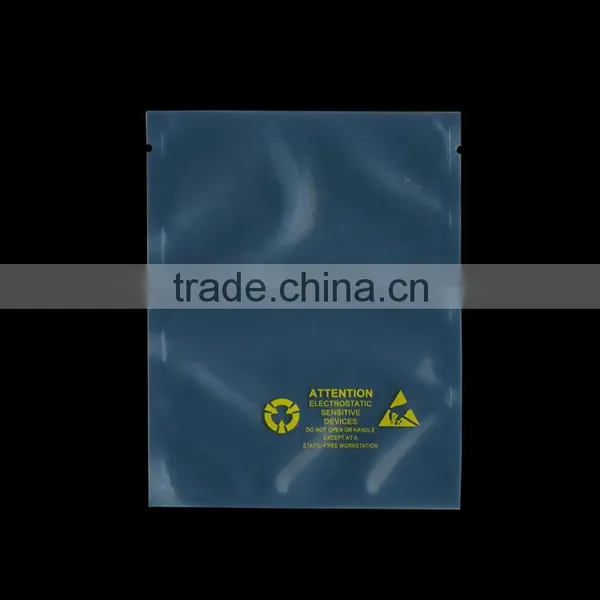 Resealable Antistatic Shielding Bag/ ESD Component Plastic Packaging Bag