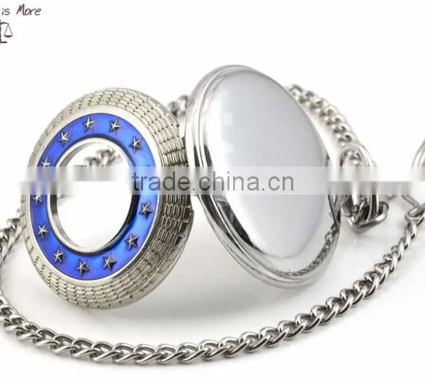 Fashion Morden Quartz Pocket Watch Necklace for Men photo-2