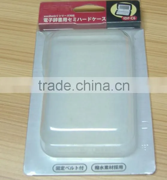 Custom Clear Plastic Clamshell Blister Pack