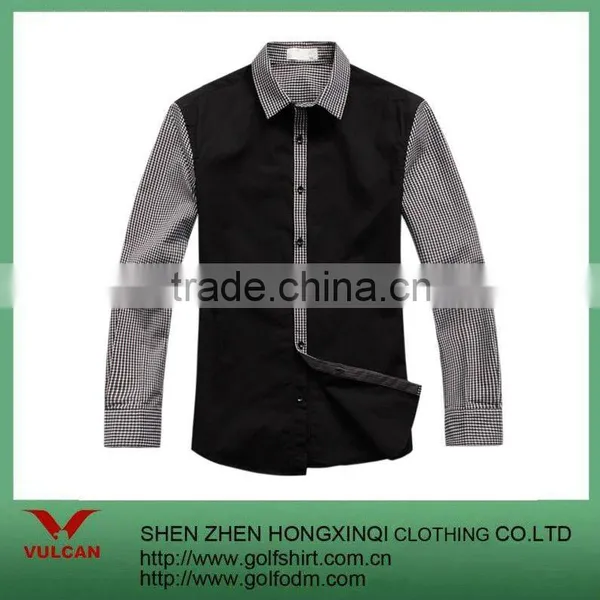 Cotton Twill Fashion Men Stripe Shirt