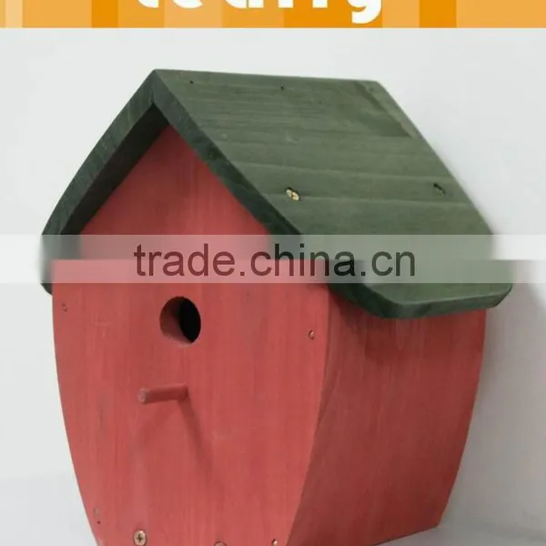 LEAFFY-Wooden Colorful Bird Nests BH-231925