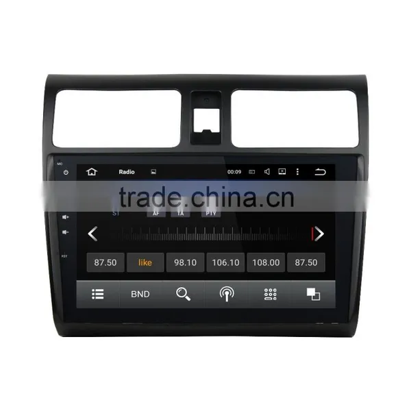 Factory Promotion Quad Core Android5.1.1 Double Din With 3G WIFI DVR Mirror Link Car Dvd Gps for 10.1" SWIFT photo-2