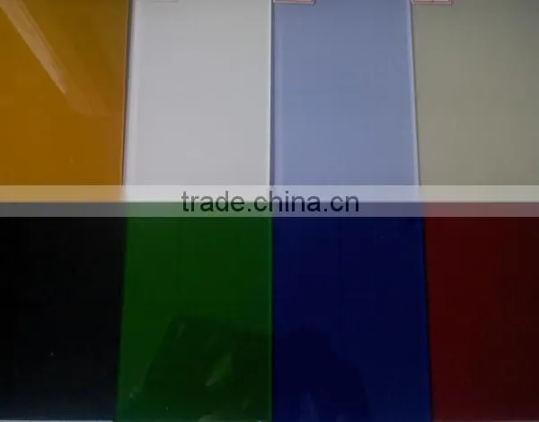 China Factory Supplied 4mm Painted Glass With ISO Certificate photo-4