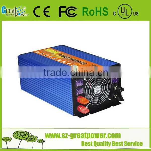 Top Pure Sine Wave Power Inverter 2000W Power Supply With Car Charger