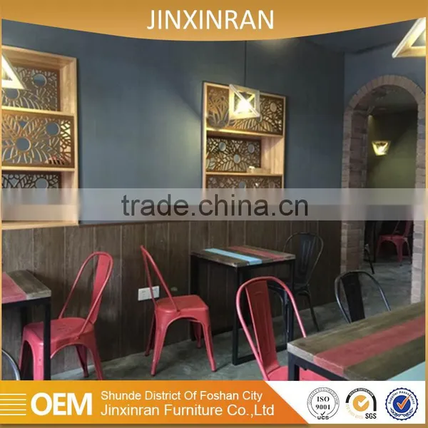 Wholesale High Quality Wood Furniture Chinese Restaurant Hot Pot Table photo-6