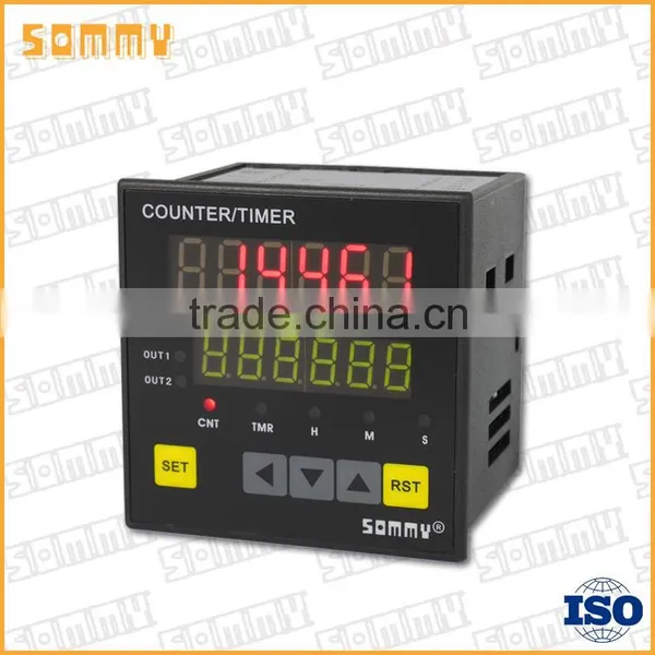 6 Digit Small Digital Electric Counter Meter With Timing Function photo-2